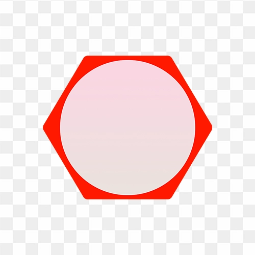 Hexagon shape transparent png free download